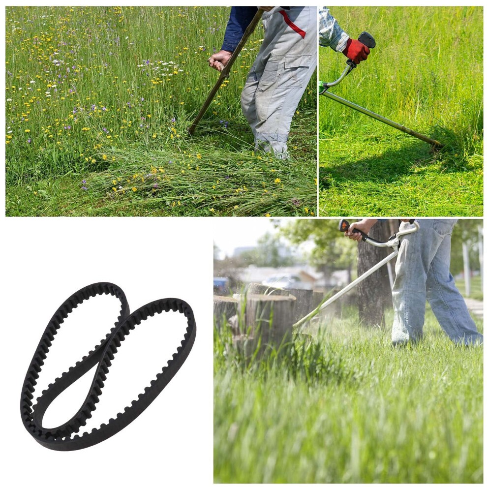 2x Lawnmower Drive Belt HTD856-8M-12 Compatible with Stiga 105 Combi Deck 9585-0165-01 107-Teeth 8mm Tooth Pitch 12mm thumbnail