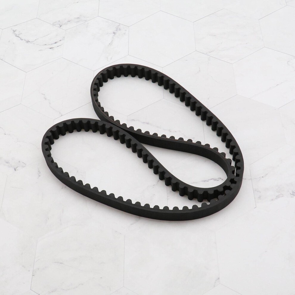 2x Lawnmower Drive Belt HTD856-8M-12 Compatible with Stiga 105 Combi Deck 9585-0165-01 107-Teeth 8mm Tooth Pitch 12mm thumbnail