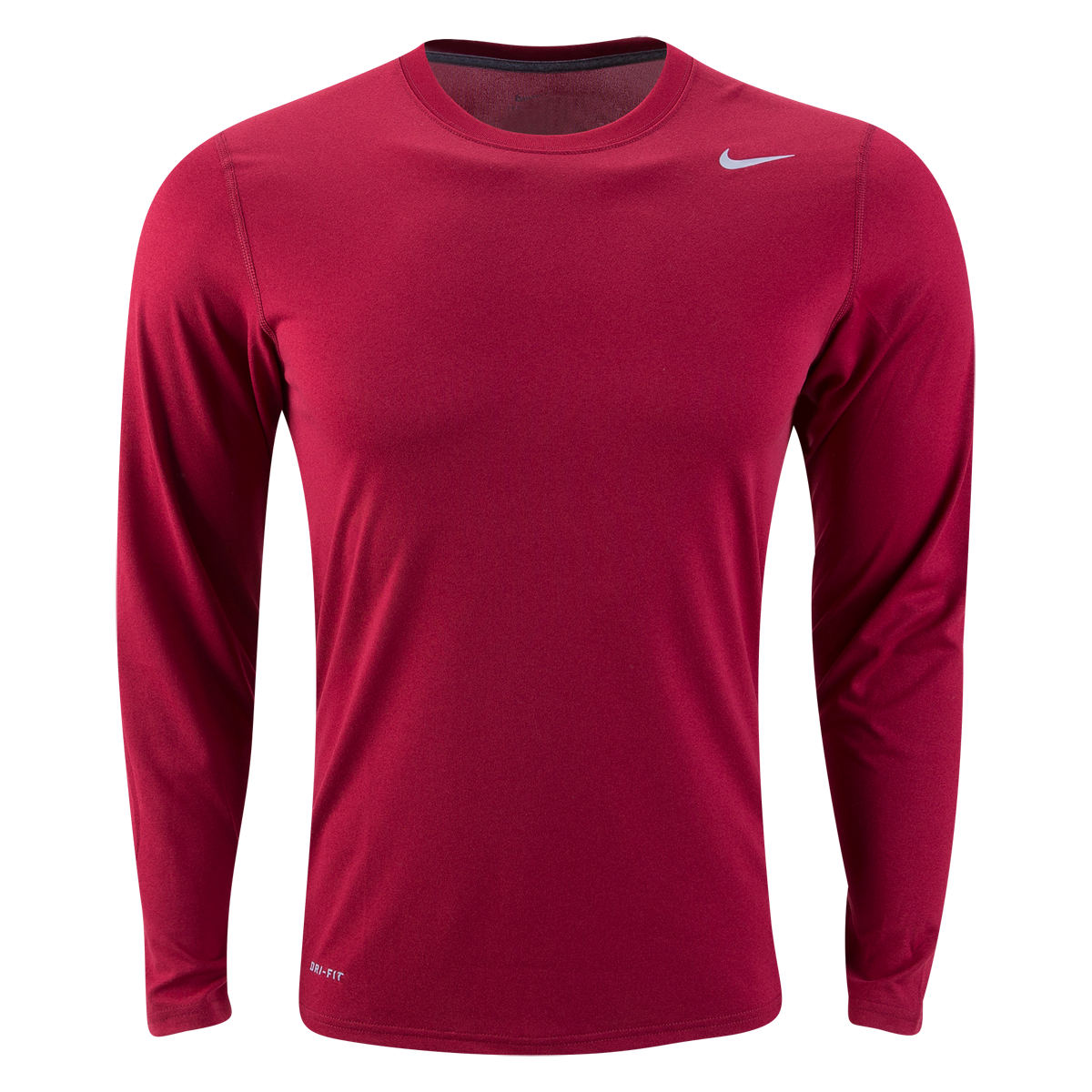 size XXL. Nike Legend Long Sleeve Poly Top-crimson-2xl