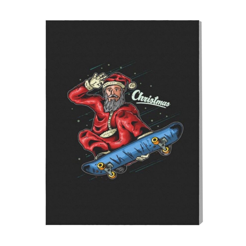 (Skateboard=4804) Canvas Print Pop Art Framed DIY Install Kit- 16x20