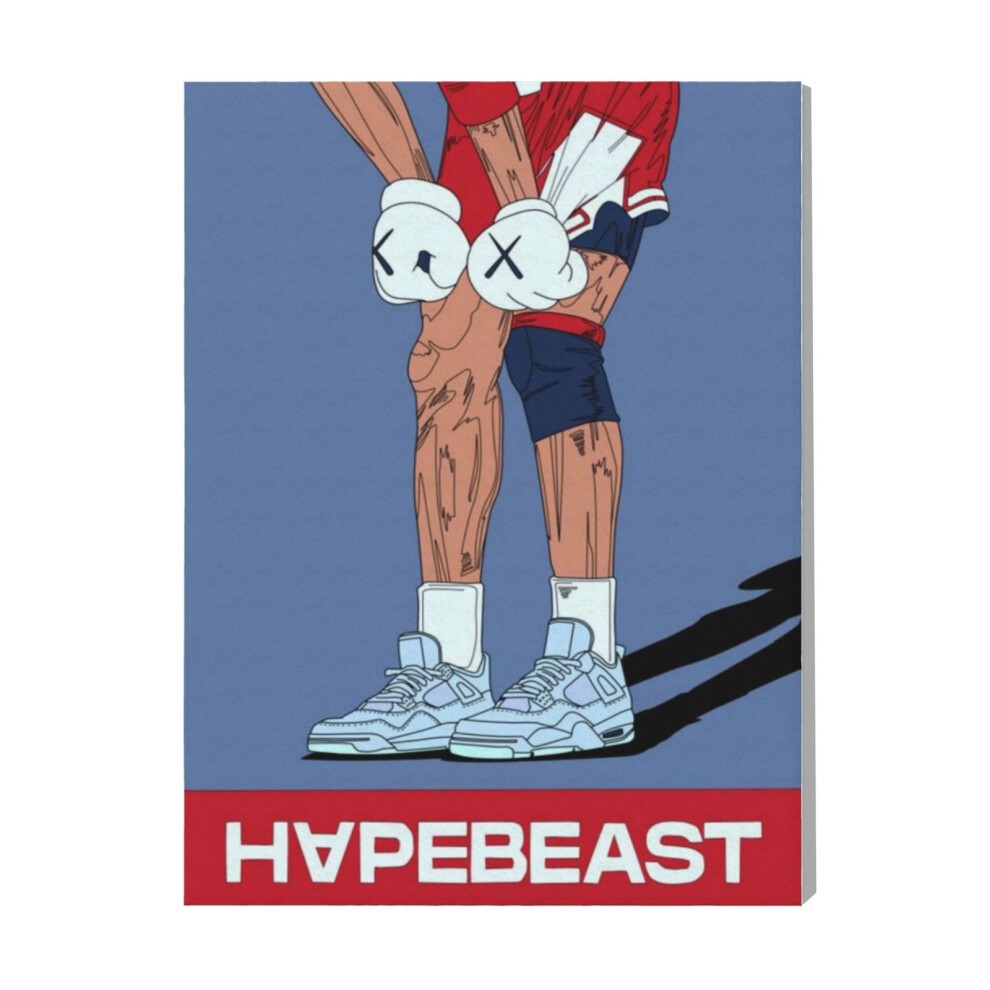(Hypebeast Kaws Retro=9657) Canvas Print Pop Art Framed DIY Install Kit- 16x20