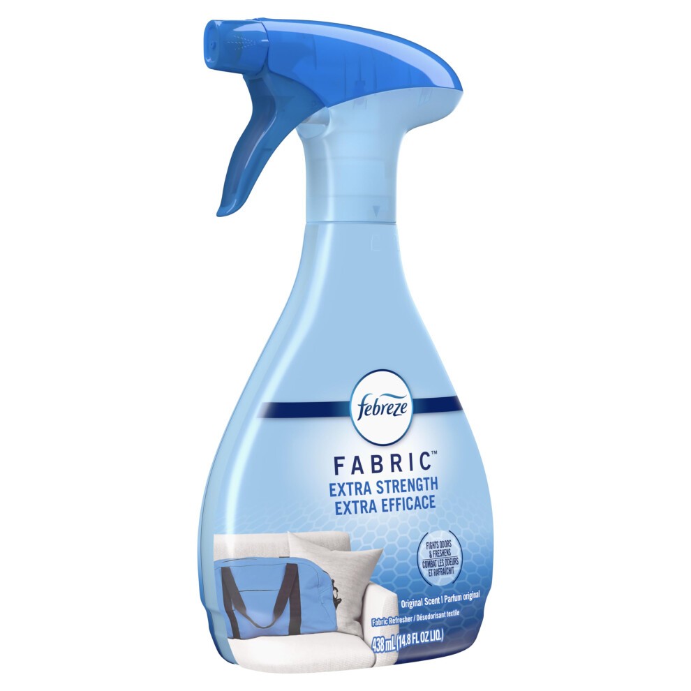 Febreze Air Freshener, Extra Strength Fabric Refresher Air Freshener, 16.9-Ounce thumbnail