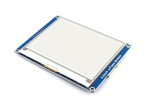 Waveshare 4.2inch E-Ink Display Module Compatible with Raspberry Pi 5/4B/3B/Zero/Zero W/Zero 2W/Pico/Pico W/Pico WH, 400x300 Resolution Three-Color SP thumbnail
