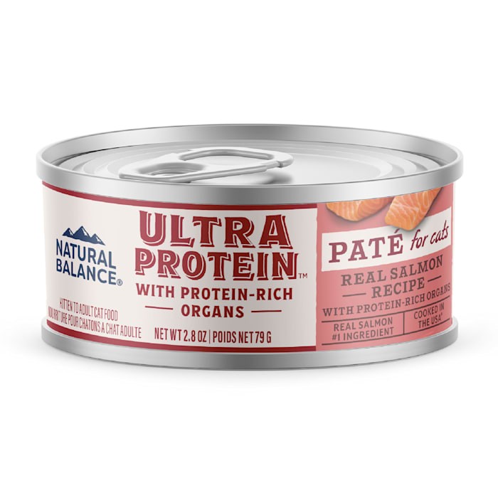Natural Balance Ultra Protein Salmon and Organs Pate Cat 24 / 2.8 Oz