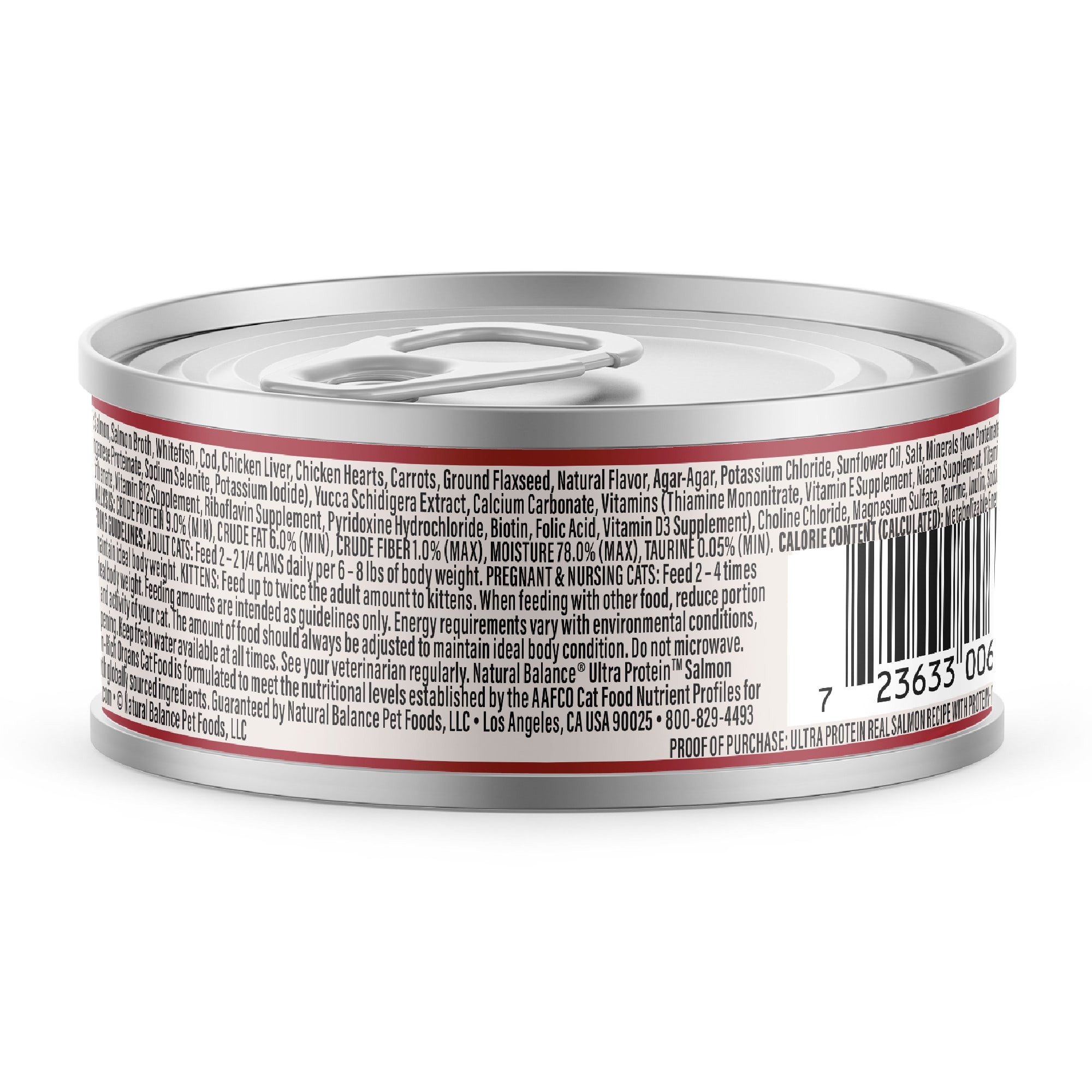 Natural Balance Ultra Protein Salmon and Organs Pate Cat 24 / 2.8 Oz thumbnail