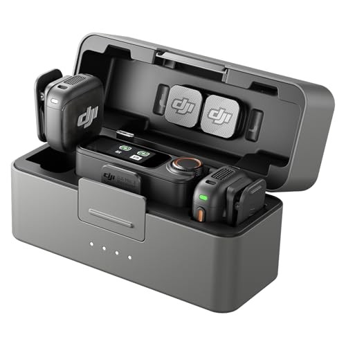 DJI Mic 3 (2 TX + 1 RX + Charging Case)