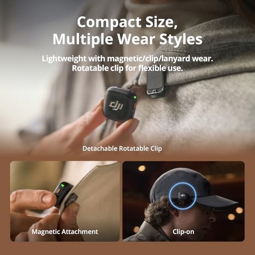 DJI Mic 3 (2 TX + 1 RX + Charging Case) thumbnail
