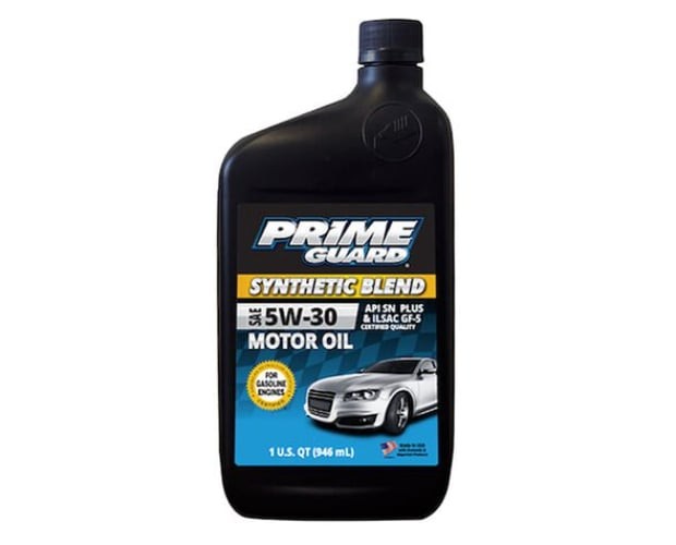1 Qt. SAE 5W-30 Synthetic Blend Motor Oil - Pack of 12