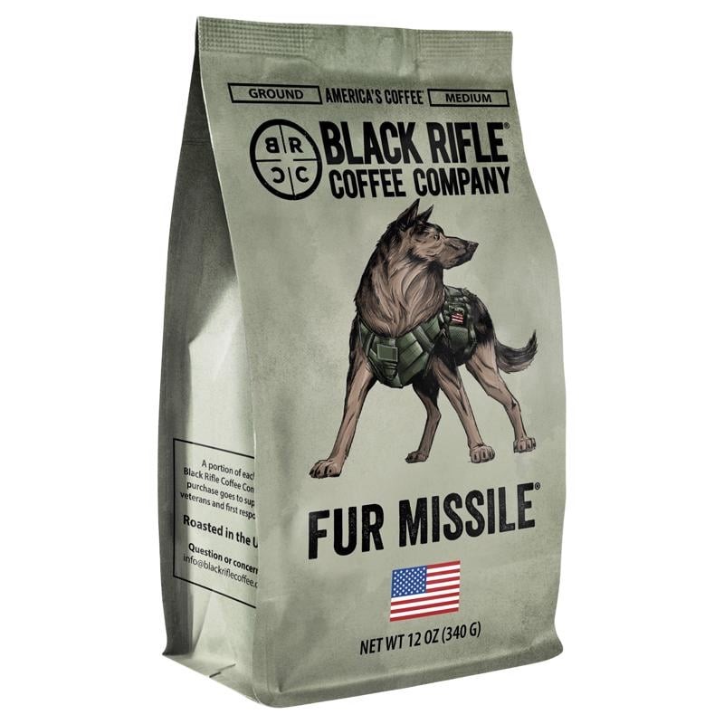 Black Rifle Coffee Company Fur Missile Ground Coffee