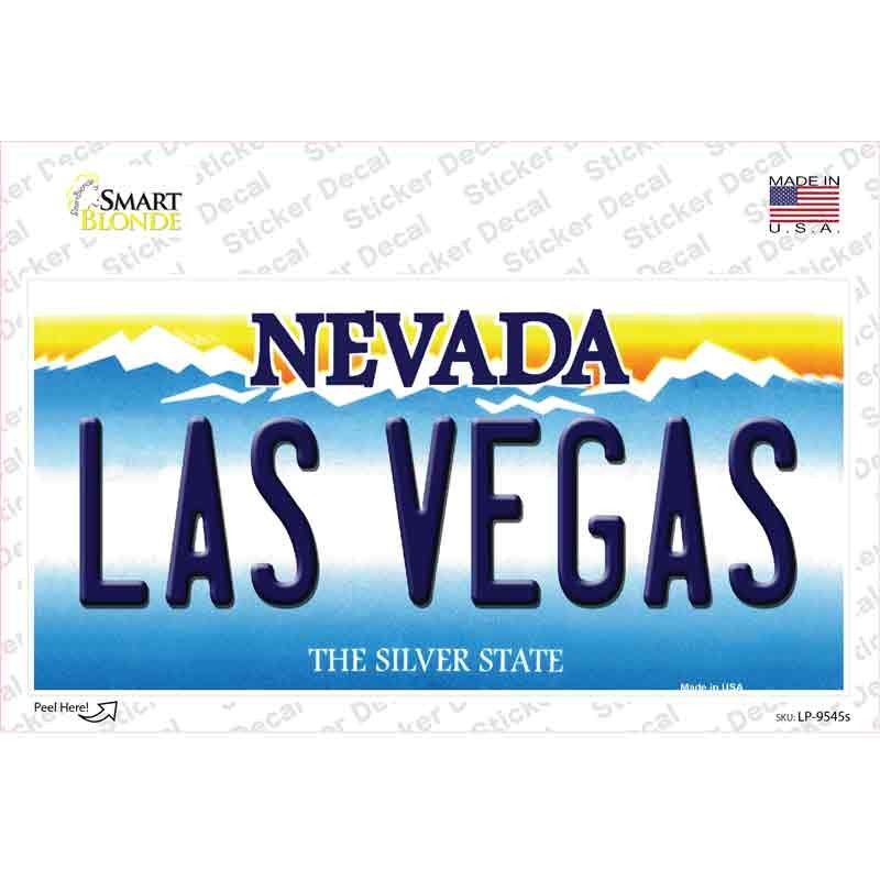 LP-9545s-M Las Vegas Nevada Novelty Sticker Decal, Medium