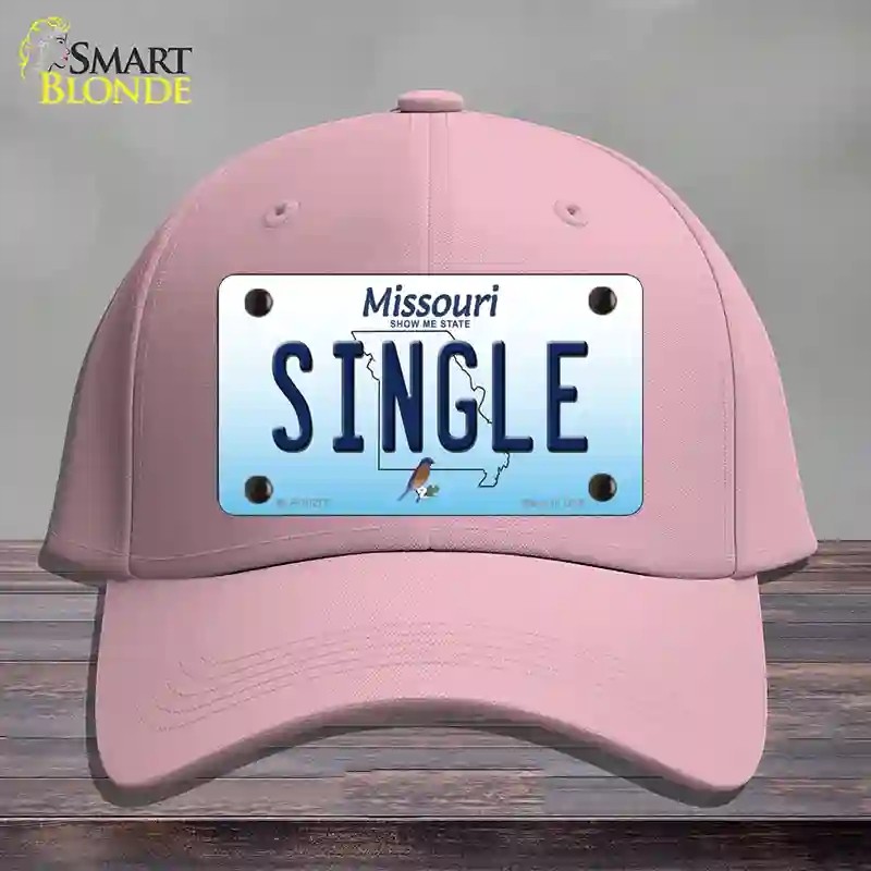 HAT05-MLP-10277 Single Missouri Novelty License Plate Hat, Cotton - Pink