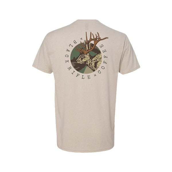 Men's Black Rifle Coffee Company Jackalope T-Shirt 2XLarge Bone