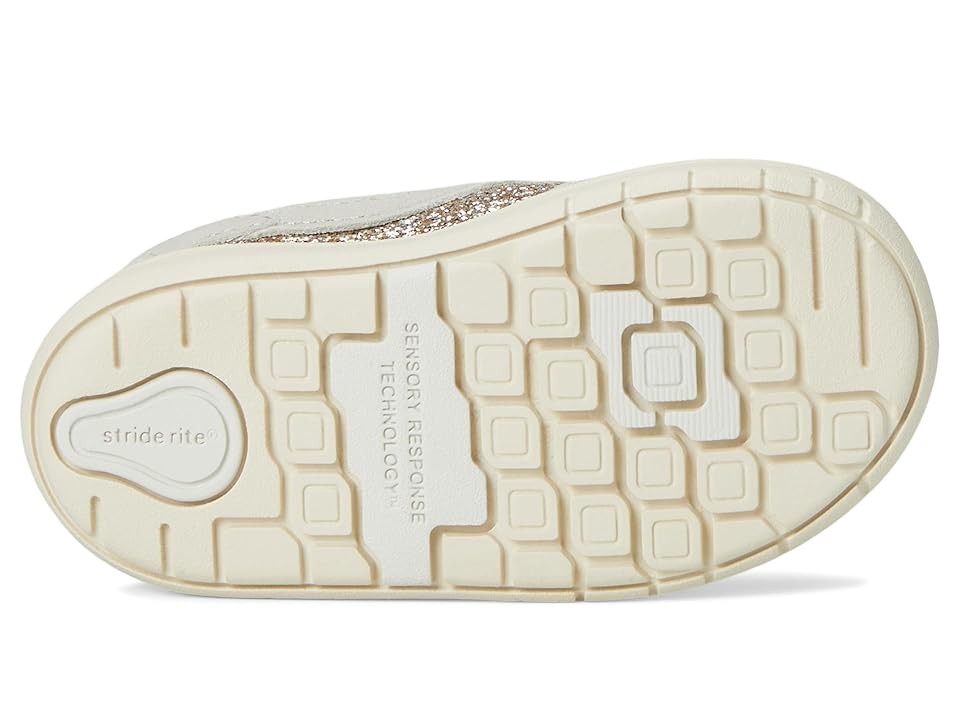 Stride Rite SRT Arlo (Toddler/Little Kid) Girls Shoes Platinum : 12 Little Kid W, Leather thumbnail