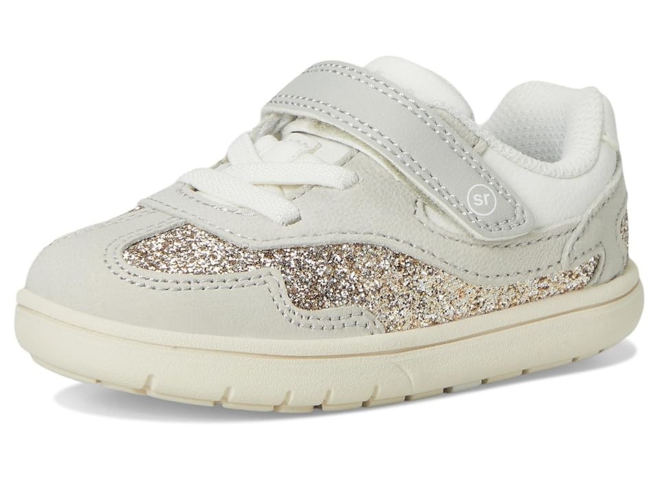 Stride Rite SRT Arlo (Toddler/Little Kid) Girls Shoes Platinum : 12 Little Kid W, Leather thumbnail