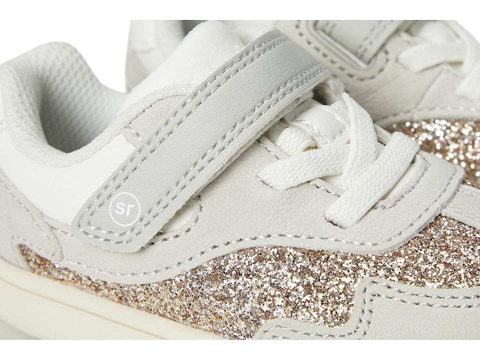 Stride Rite SRT Arlo (Toddler/Little Kid) Girls Shoes Platinum : 12 Little Kid W, Leather thumbnail