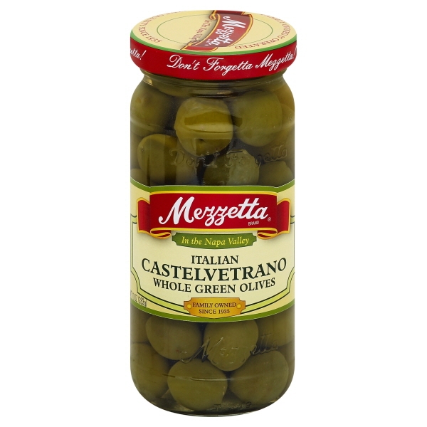 Mezzetta Olives Grn Italian Whole 6X283G