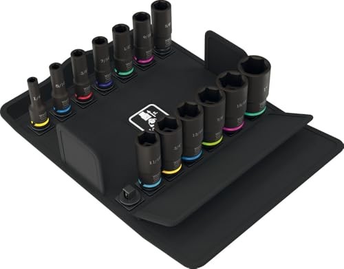 Wera Tools 8790 B Impaktor Deep Imperial Set 1  13 Pieces