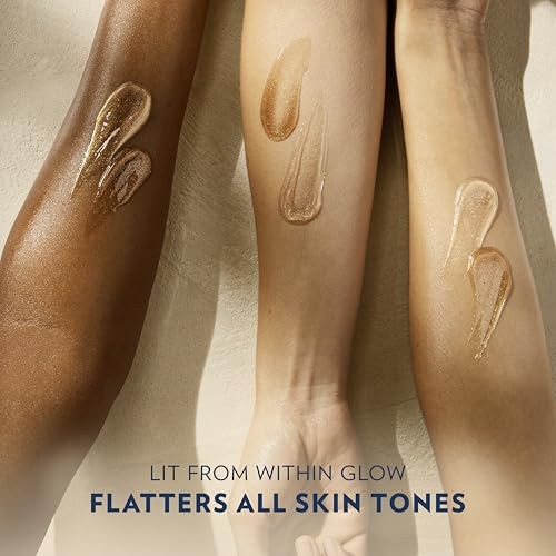 Vaseline Glazed and Glisten Golden Hour Glow Vanilla Cocoa Shimmering Body Gel Oil with Ultra-Hydrating Lipids and 100% Pure Cocoa Butter  6.8 Fl Oz thumbnail