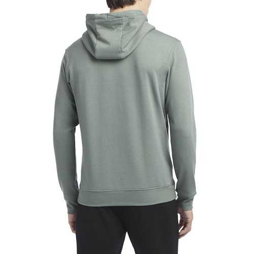 Jockey Men's Cozy Fleece Pullover Hoodie with Zipper Pockets, Agave Green, Medium thumbnail