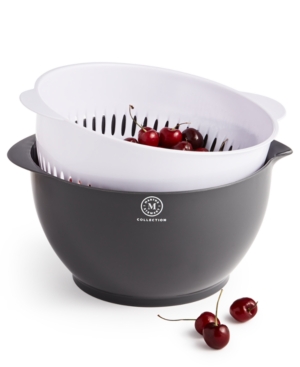 Martha Stewart Collection 2-Pc. Colander Bowl Set, Created for Macy's