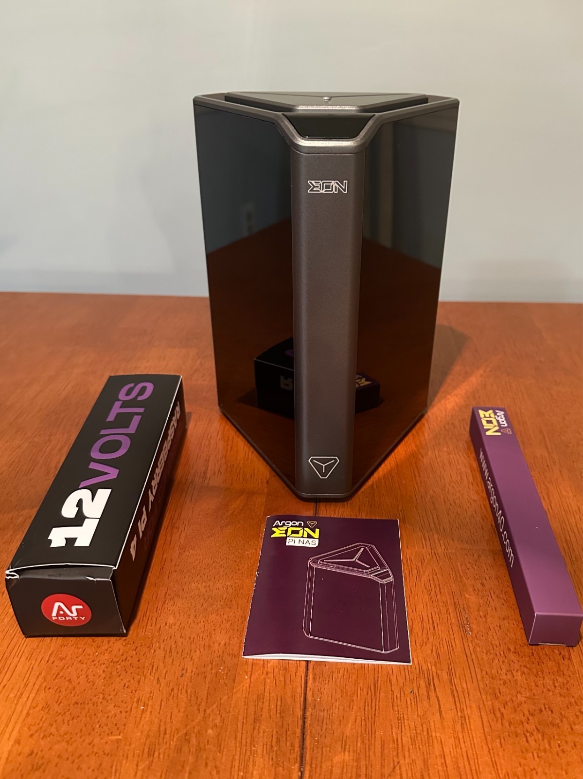 Argon 40 Argon EON NAS Enclosure for Raspberry Pi 4, Space Grey thumbnail