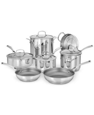 Cuisinart Forever Stainless 11-Pc. Cookware Set