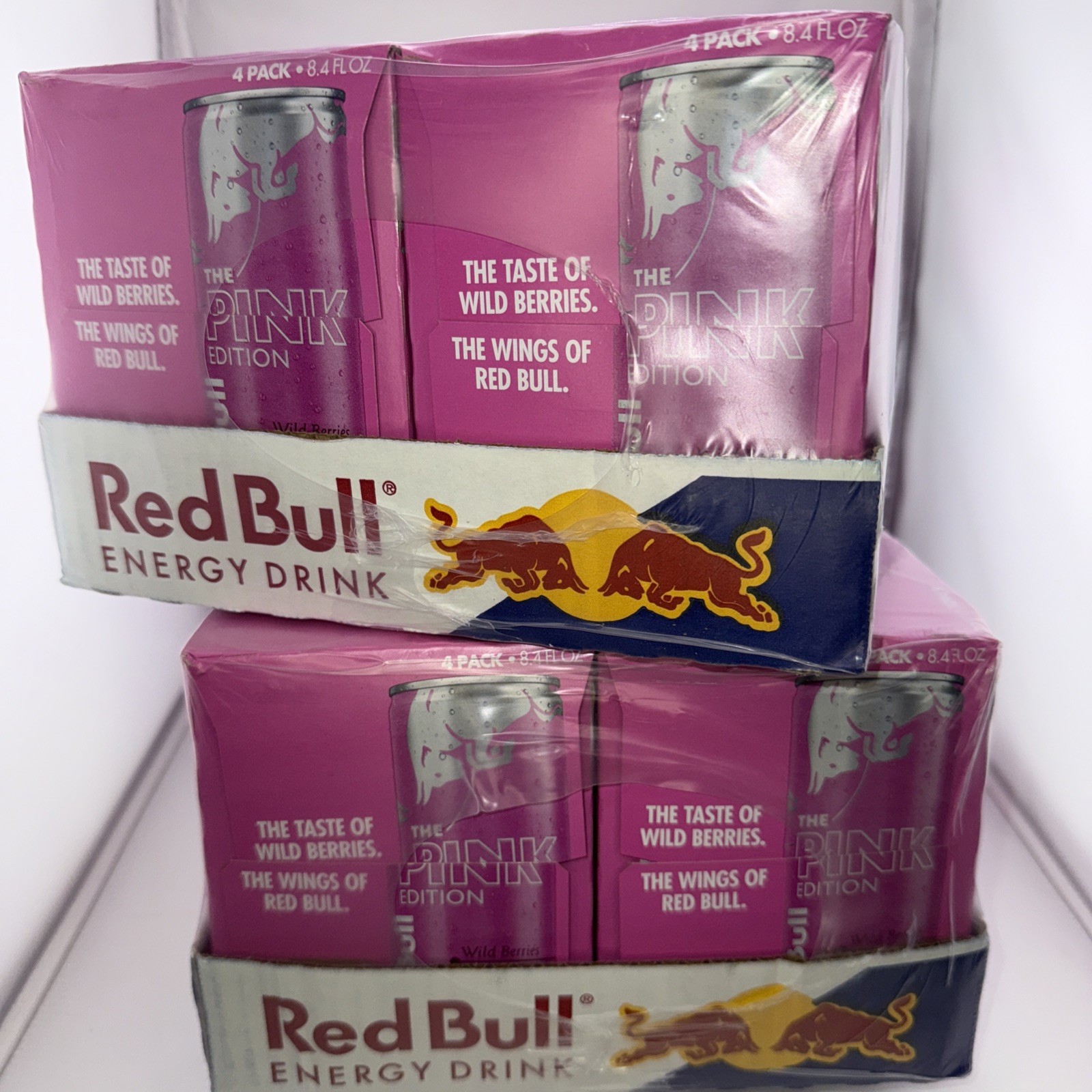 FULL CASE Red Bull Pink Edition Energy Drink Wild Berries 8.4 Fl Oz 6x4=24CANS