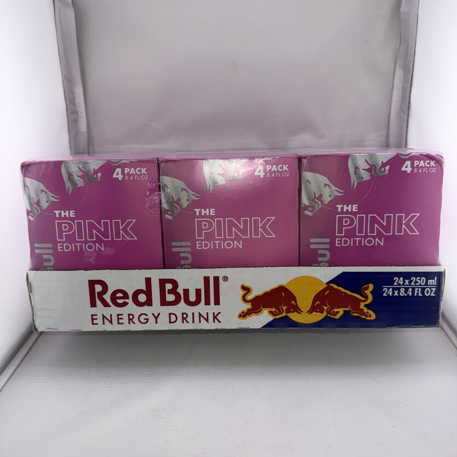 FULL CASE Red Bull Pink Edition Energy Drink Wild Berries 8.4 Fl Oz 6x4=24CANS thumbnail
