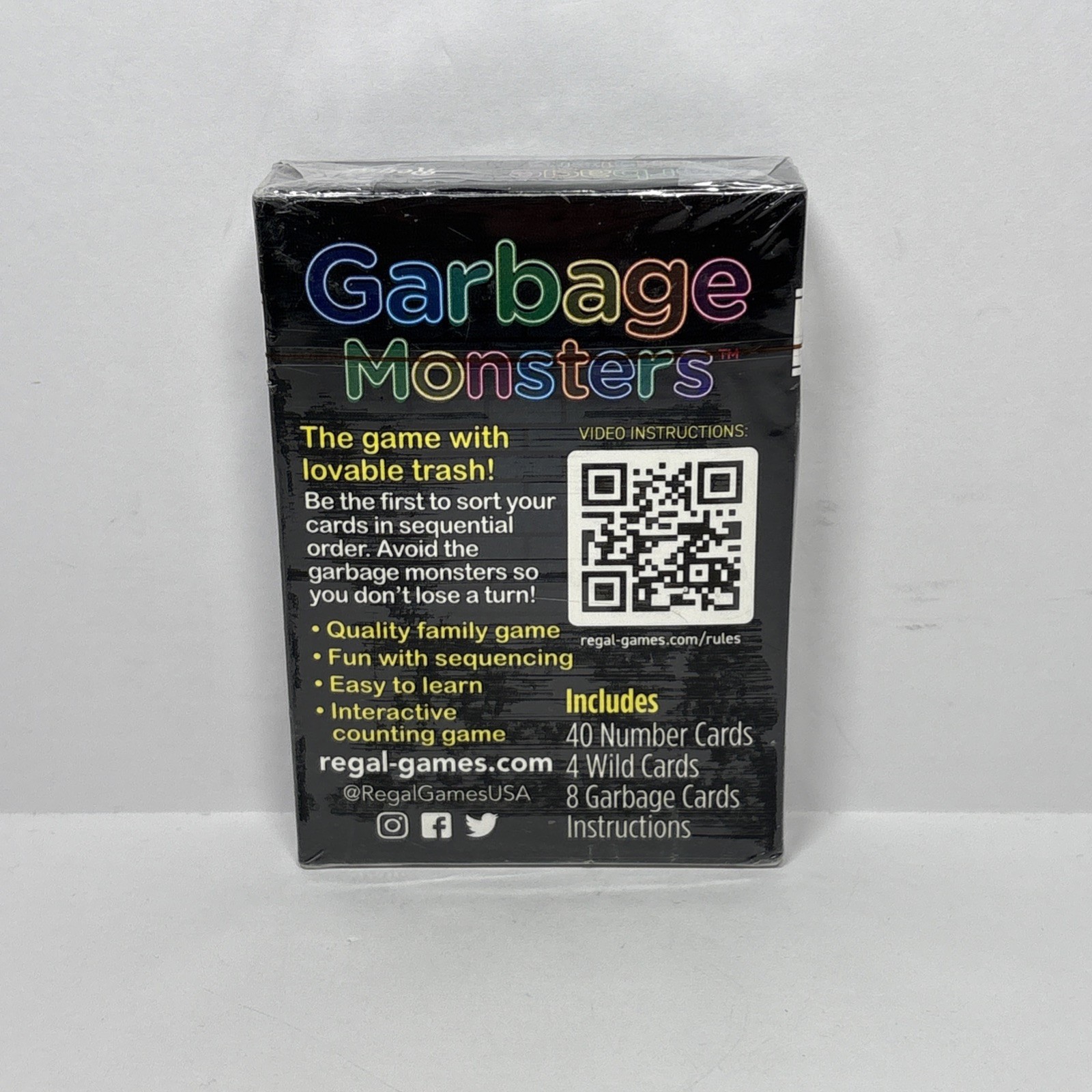 Garbage Monsters the Card Game with Lovable Trash (Regal Games-2023) BRAND NEW!