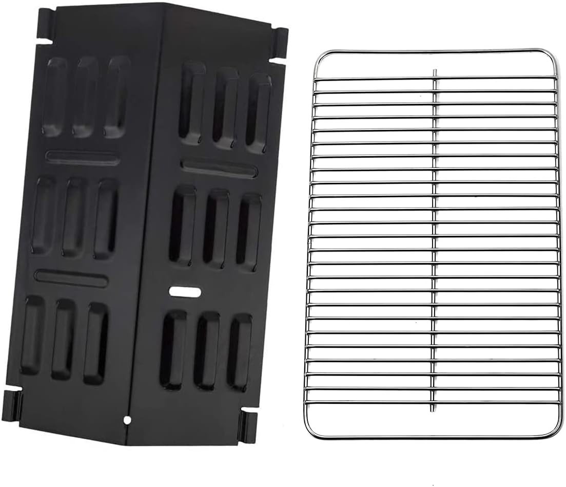 9201 Porcelain Enameled Flavorizer Bars 80631 Stainless Steel Grates for Weber