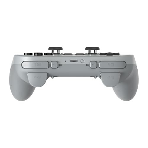 8BitDo Pro 3 Bluetooth Gamepad Controller for Switch/Switch 2/Windows/Android/iOS - Grey thumbnail