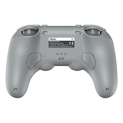 8BitDo Pro 3 Bluetooth Gamepad Controller for Switch/Switch 2/Windows/Android/iOS - Grey thumbnail
