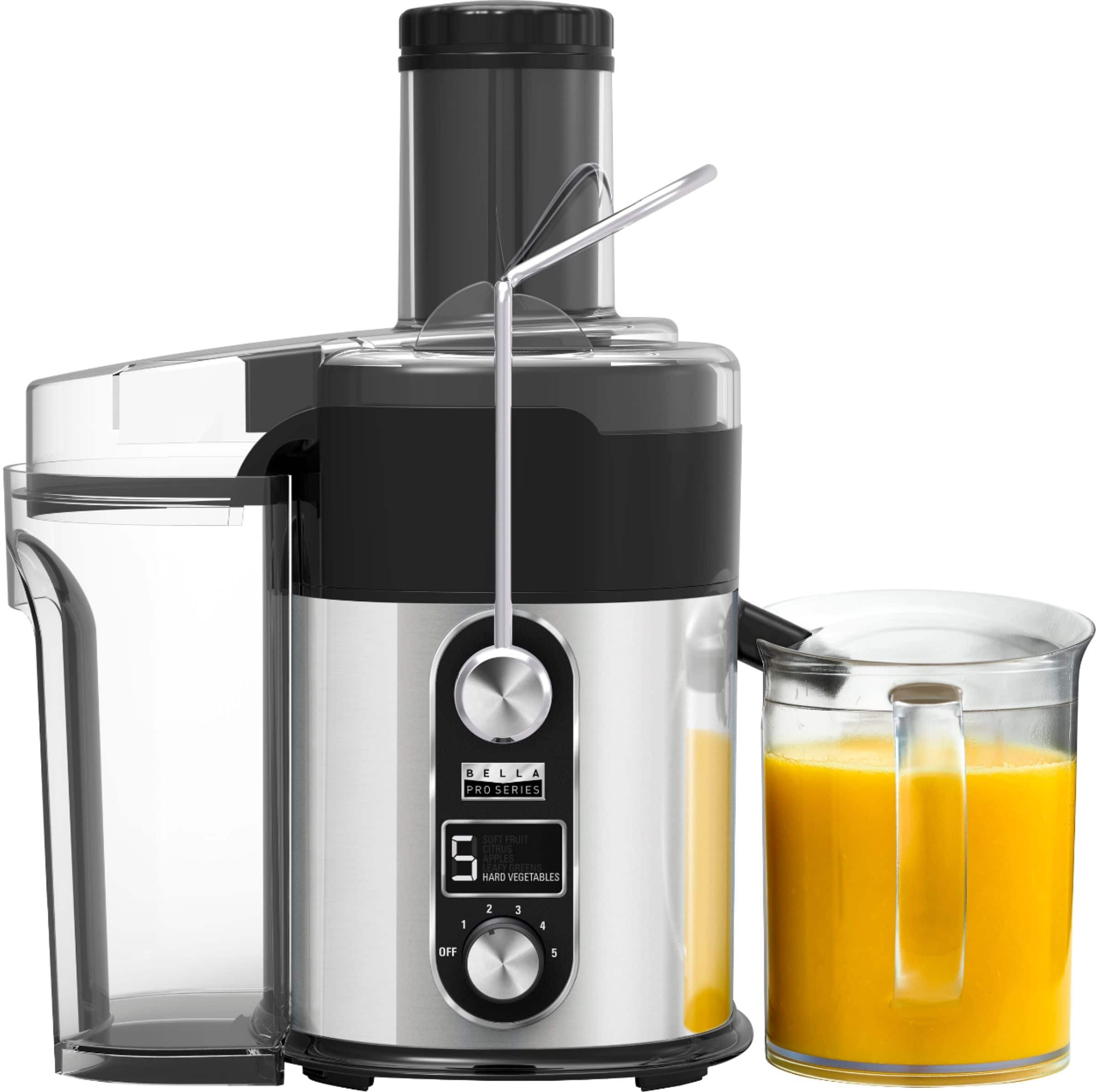 Bella PRO - 5-Speed Centrifugal Digital Juice Extractor - Stainless Steel
