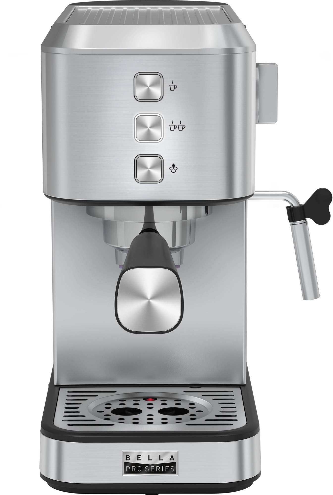 Bella PRO - Slim Espresso Machine with 20 Bars of Pressure - Stainless Steel