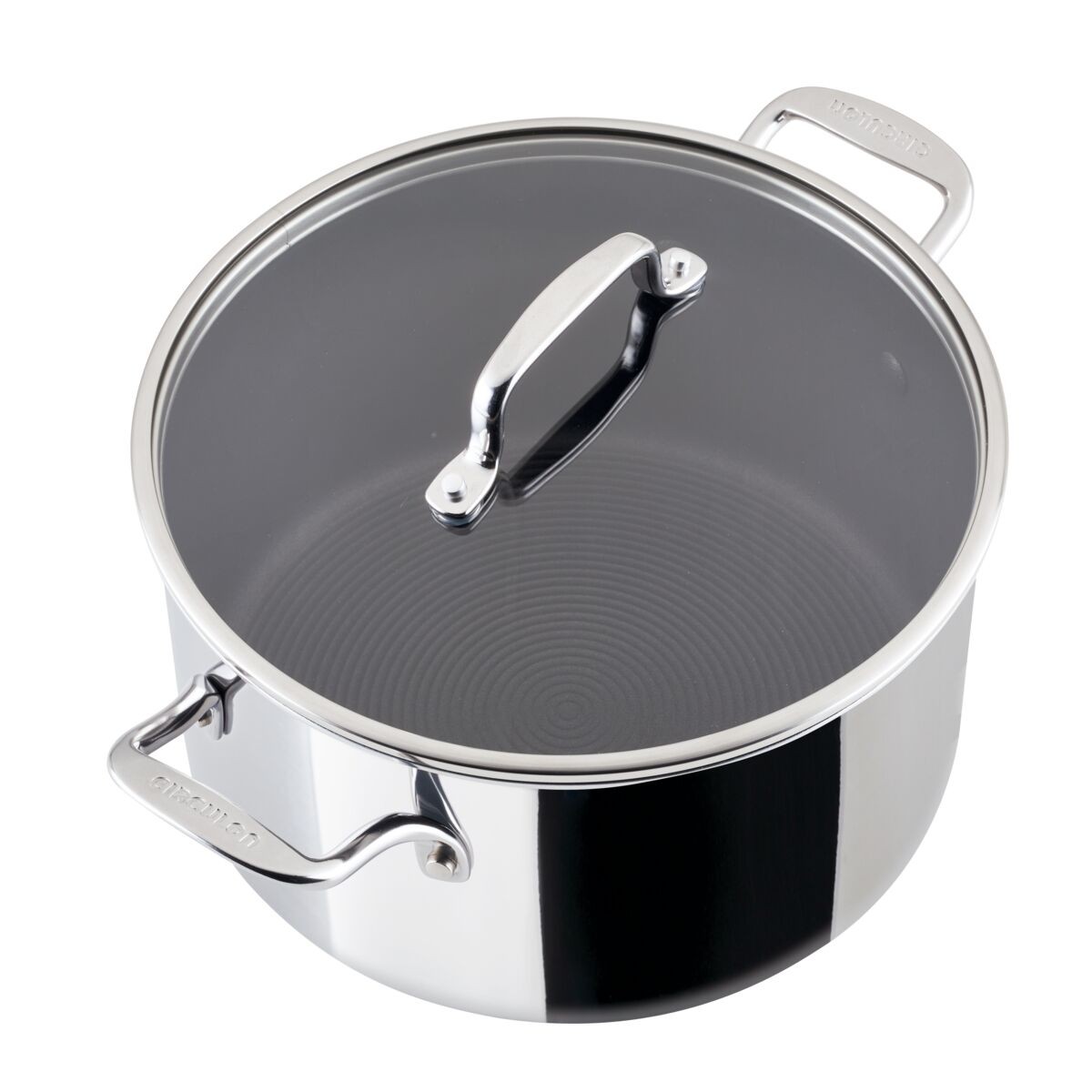 10-Piece ScratchDefense™  Clad Nonstick Cookware Set