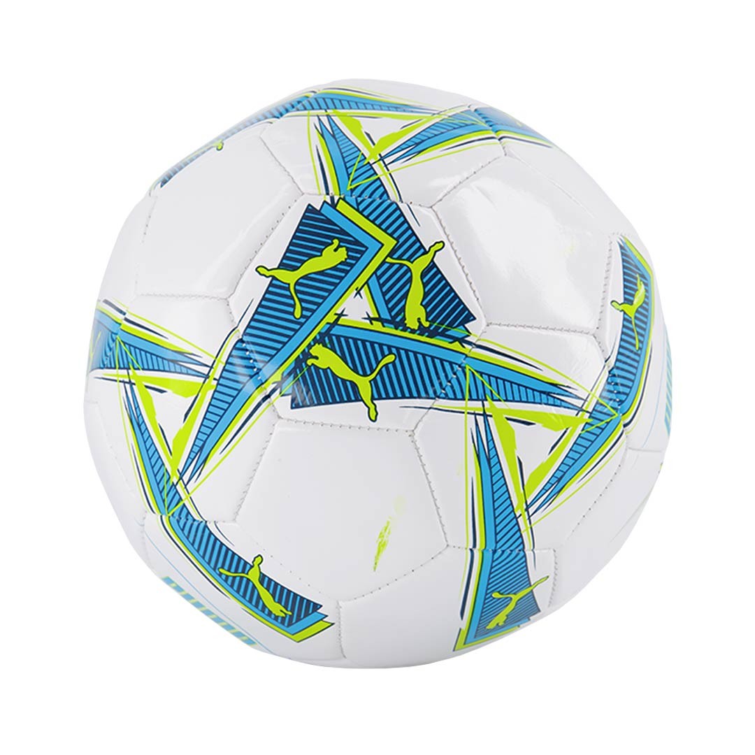 New Puma Size 5 Soccer Ball (White/Blue)