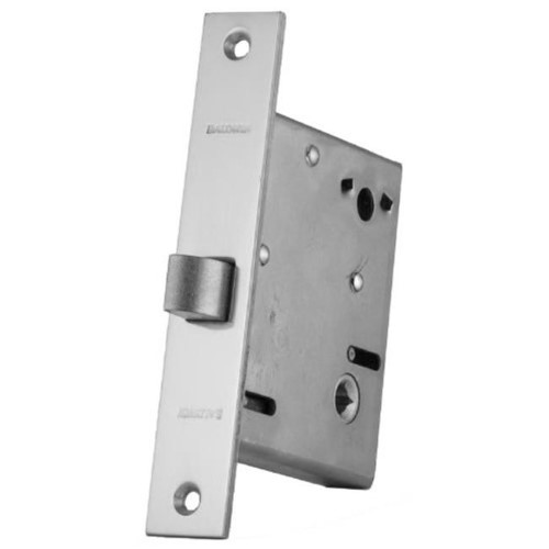Baldwin 8530.R Small Case Mortise Lock for Right Handed Estates Knob by Knob Satin Chrome Mortise Lock Mortise Lock Body Interior