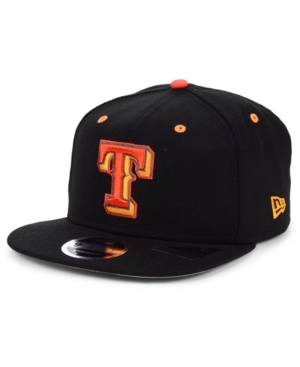 New Era Texas Rangers Orange Pop 9FIFTY Cap