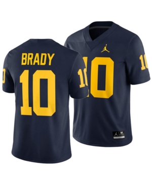 Nike Michigan Wolverines Tom Brady #10 Game Jersey