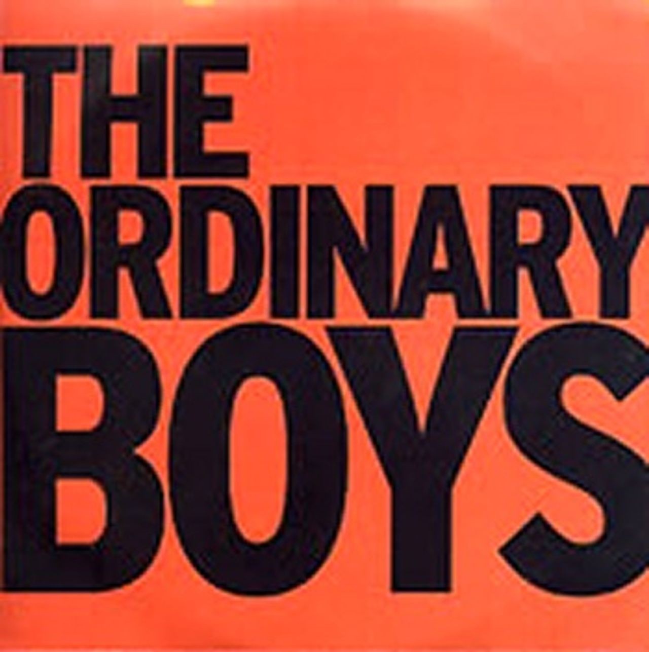 The Ordinary Boys Over the Counter Culture UK Promo CD-R Acetate CD-R ACETATE B-Unique 2004