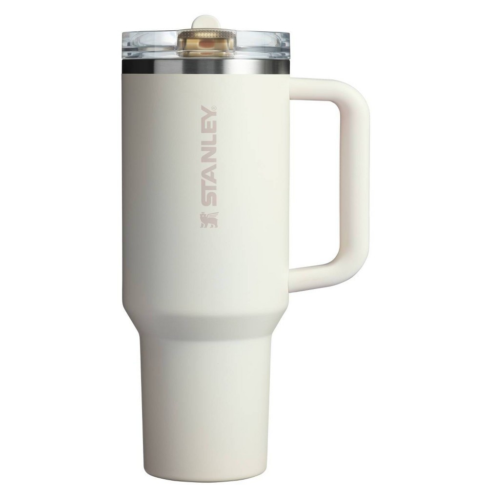 Stanley 40 Oz Stainless Steel Quencher Pro Tour Tumbler Cream
