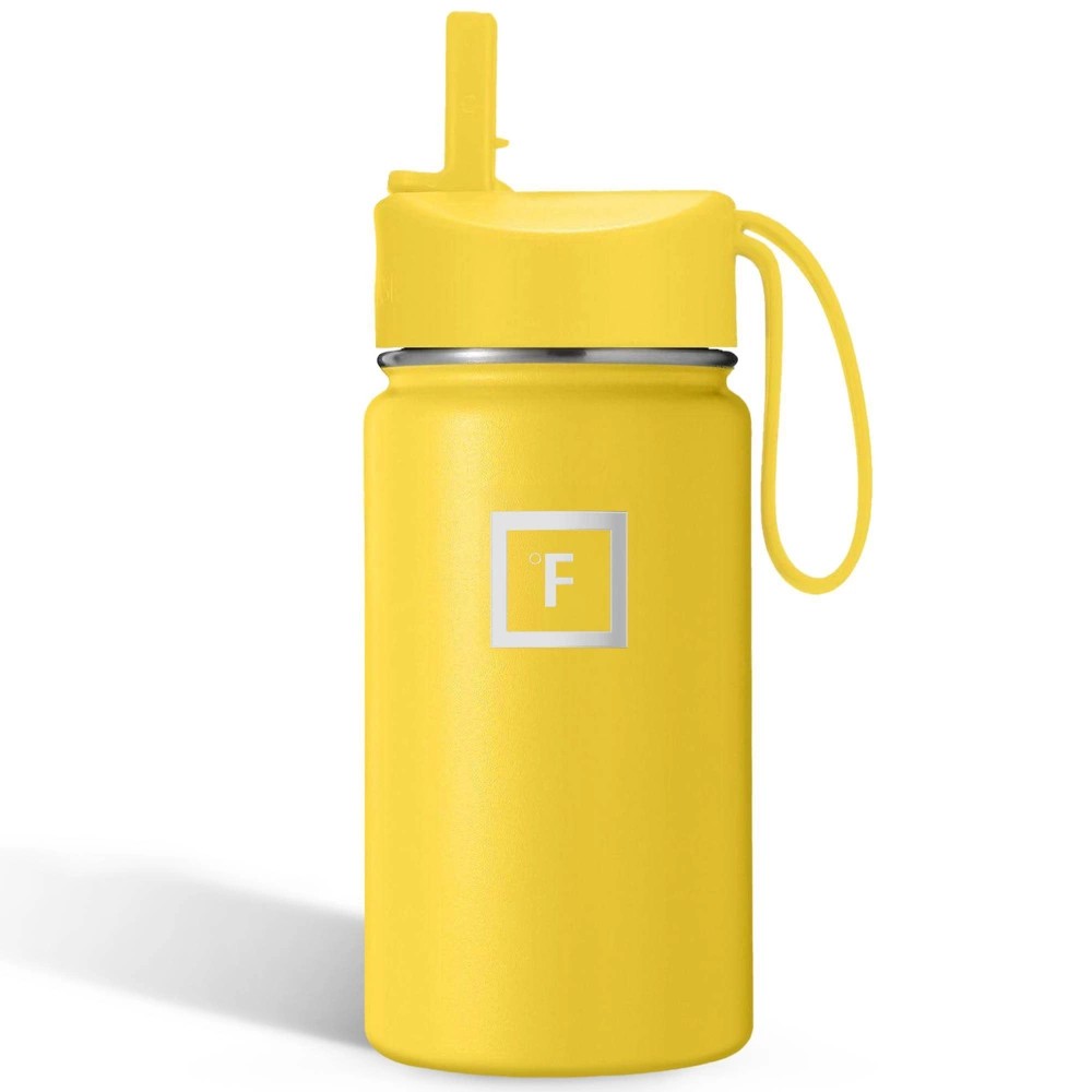 IRON FLASK 14oz Kids' Stainless Steel Water Bottle Sunny Day