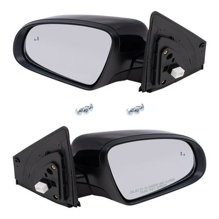 Brock 9332-0021LR Replacement Power Door Mirror Set Compatible with 18-21 Hyundai Kona 19-21 Hyundai Kona Electric