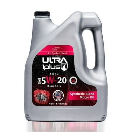 Ultralub SAE 5W-20 Synthetic Blend Motor Oil  API SN Plus  ILSAC GF-5 | Gallon (4 QT)