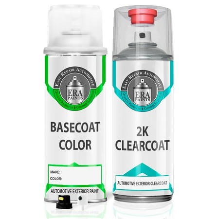 ERA Paints 734/9734 - Hightechsilber Magno Metallic for MERCEDES Exact Match Touch up Paint Spray - 2K Essential Kit