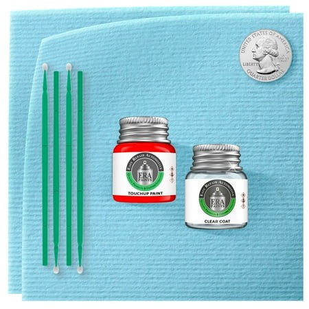 ERA Paints 734/9734 - Hightechsilber Magno Metallic for MERCEDES Exact Match Touch up Paint Jar - Essential Kit