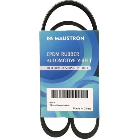 Maustron 6PK2360 Serpentine Belt Fits 13-17 Buick Enclave 3.6L 03-04 Cadillac Escalade 5.3L 08-09 Chevrolet Equinox 3.6L 13-16 GMC Acadia 3.6L 2018 La
