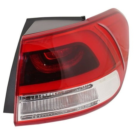 Taillight Assembly Compatible with 2016-2018 Kia Sorento 2.4L 2.0L I4 290HP Replaces KI2805120 92402 C6101 92402C6101 11-6781-00