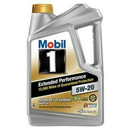 Mobil 1 5W-20 EP Oil 5 Qt. Bottle