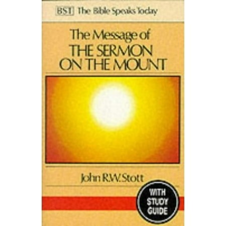 Pre-Owned the Message of the Sermon on the Mount with Study Guide : Christian Counter-Culture (Paperback) 0851109705 9780851109701